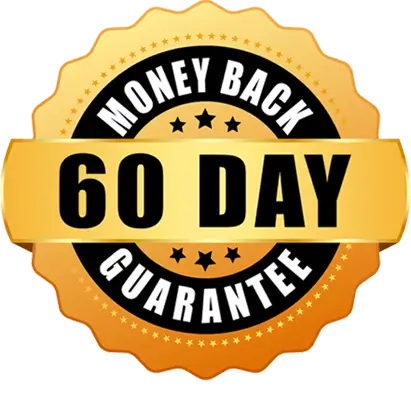60-Day Money-Back Guarantee badge