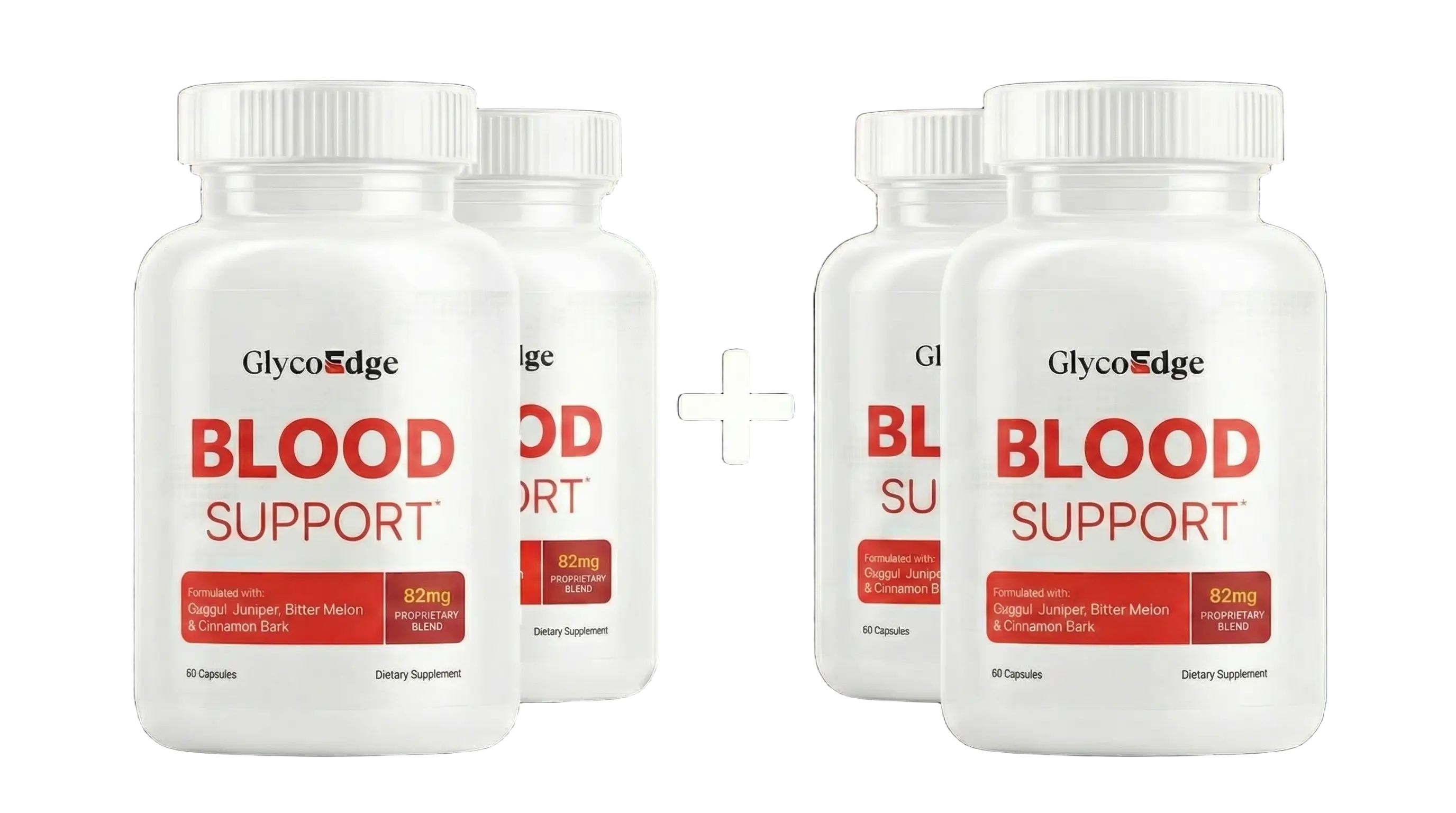 GlycoEdge Blood Support — Buy 2 Get 2 Free package deal